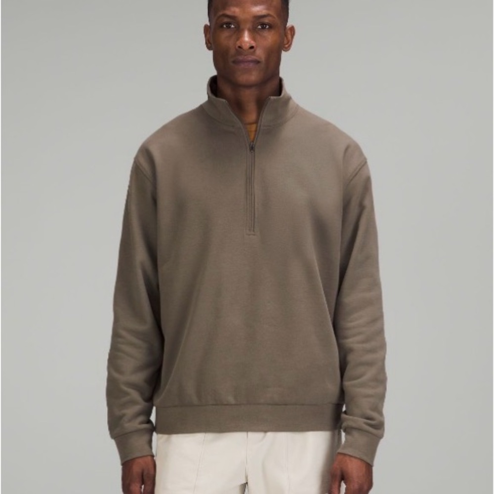 lululemon Men's 1/2 Zip Oversized Terry Sweatshirt